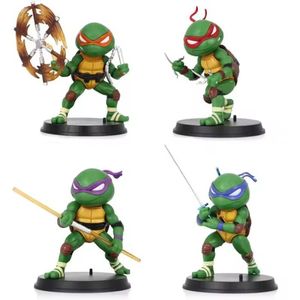 اکشن فیگور مدل ninja turtles مجموعه 4 عددی